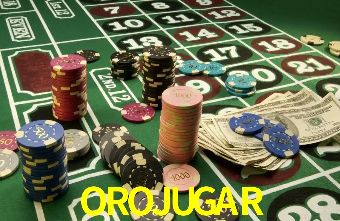 Interfaz de casa de apuestas OROJUGAR con mercados de partidos en vivo